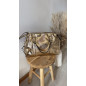Sac Lisa doré grand format Sac Lisa doré grand format