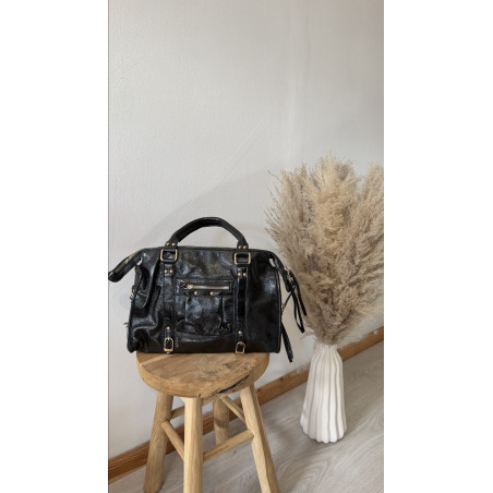 Sac Lisa noir grand format