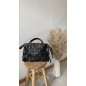 Sac Lisa noir grand format Sac Lisa noir grand format