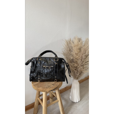 Sac Lisa noir grand format