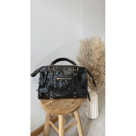 Sac Lisa noir grand format