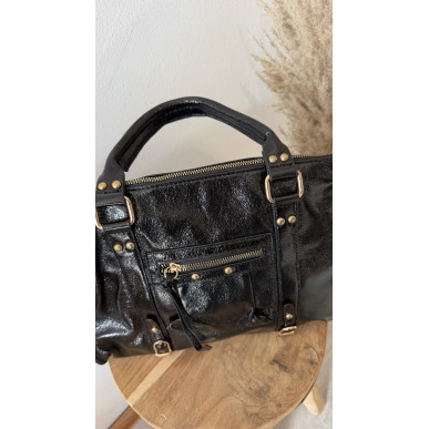Sac Lisa noir grand format