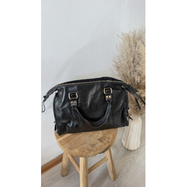 Sac Lisa noir grand format