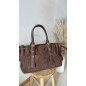 Sac Margot marron en suèdine