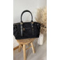 Sac Margot noir en suèdine Sac Margot noir en suèdine