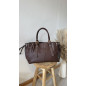 Sac Margot similicuir marron