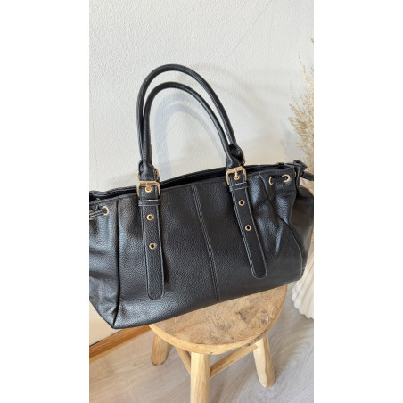 Sac Margot similicuir noir