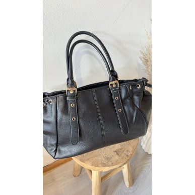 Sac Margot similicuir noir