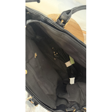 Sac Margot similicuir noir