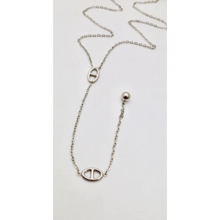 Collier Louna argenté