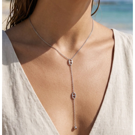 Collier Louna argenté