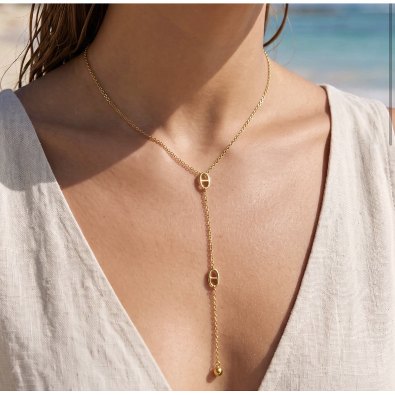 Collier Louna doré