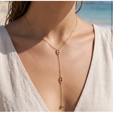 Collier Louna doré