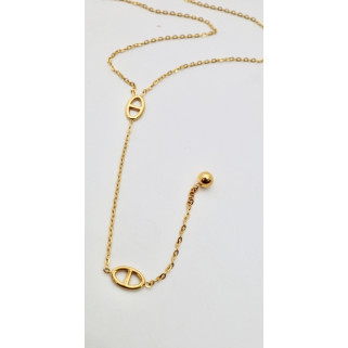 Collier Louna doré