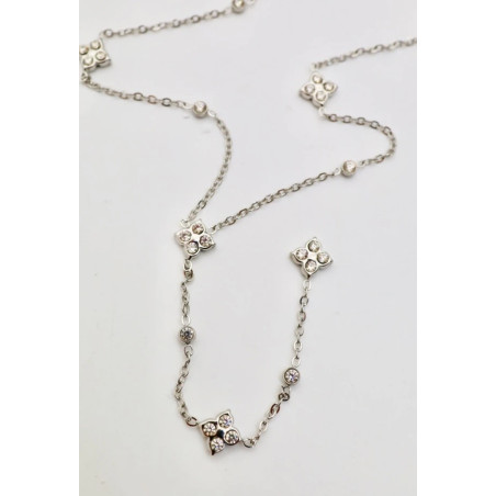 Collier Manon argenté