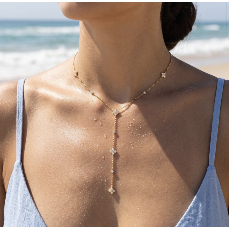 Collier Manon doré