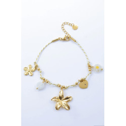 Bracelet Jeanne blanc
