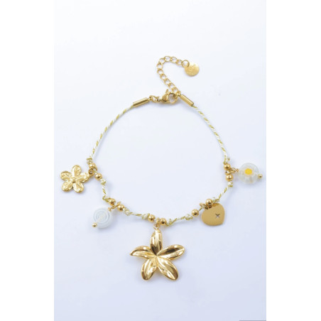 Bracelet Jeanne blanc