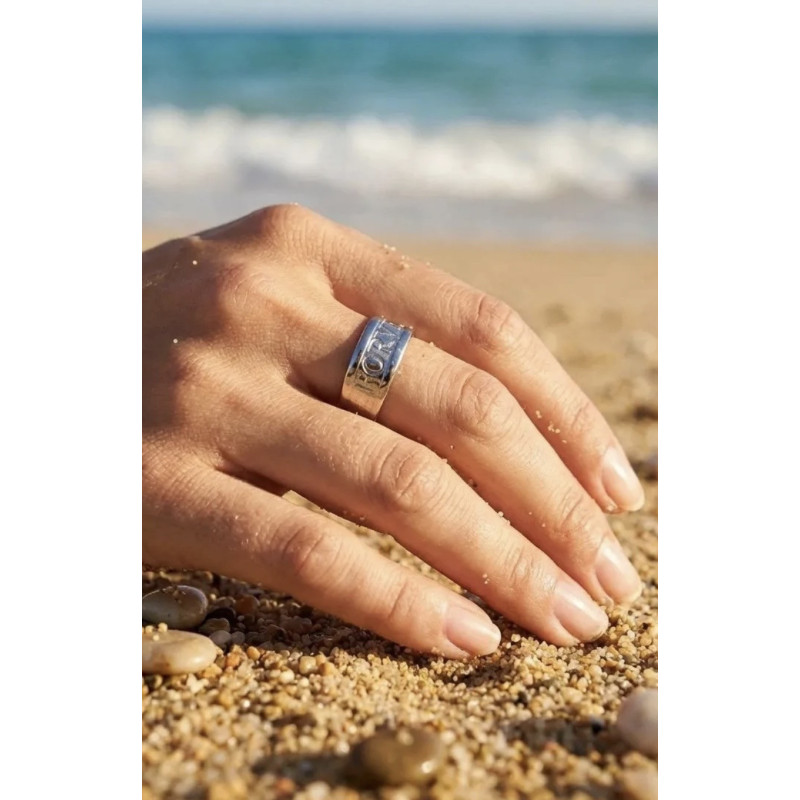Bague Stéphanie argenté