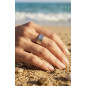 Bague Stéphanie argenté