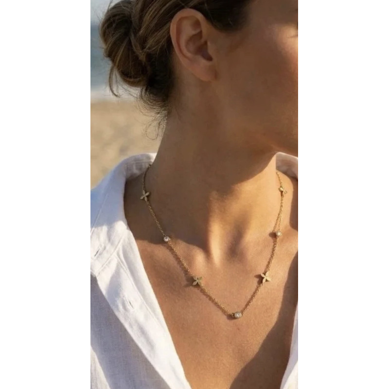 Collier Mathilde doré