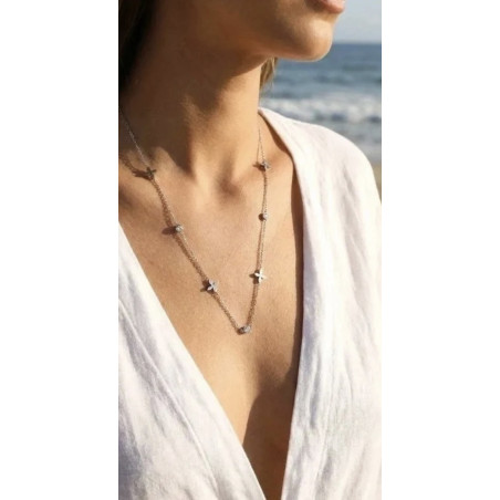 Collier Mathilde argenté