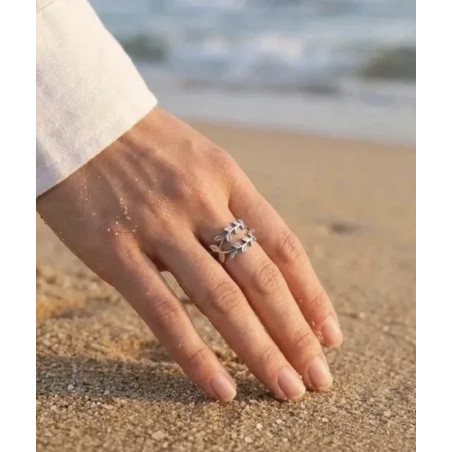 bague Cléa argenté