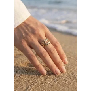Bague Cléa doré