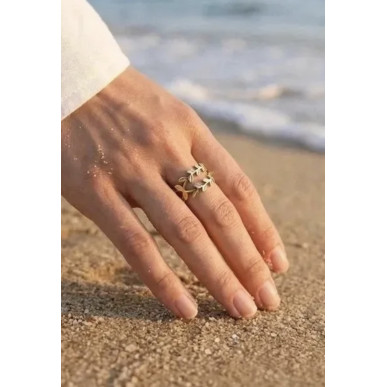 Bague Cléa doré