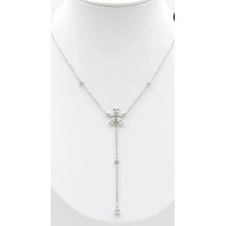 Collier Lisa argenté