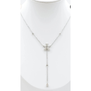 Collier Lisa argenté