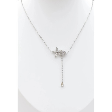Collier Elisa argenté