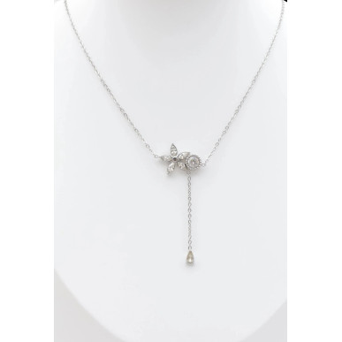 Collier Elisa argenté