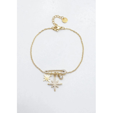 Bracelet Murielle doré