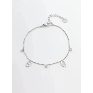 Bracelet Chloé argenté