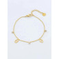 Bracelet Chloé doré