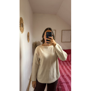 Pull Amalia beige