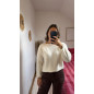Pull Amalia écru