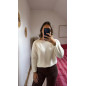 Pull Amalia écru