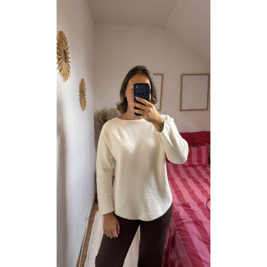 Pull Amalia écru