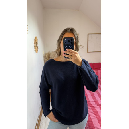 Pull Amalia bleu marine