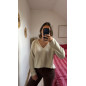 Pull Jeanne beige
