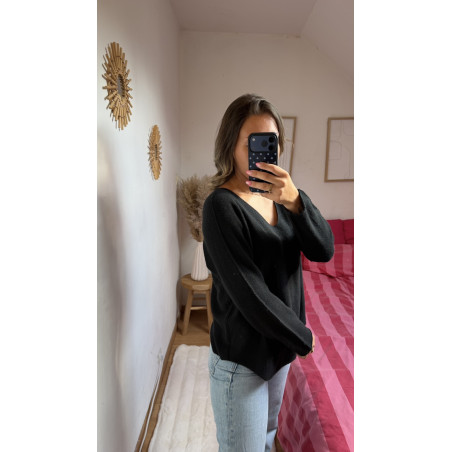 Pull Jeanne noir