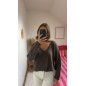 Pull Jeanne marron