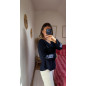 Pull Jeanne bleu marine