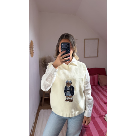 Pull sans manches Laurène