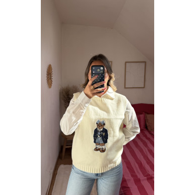 Pull sans manches Laurène