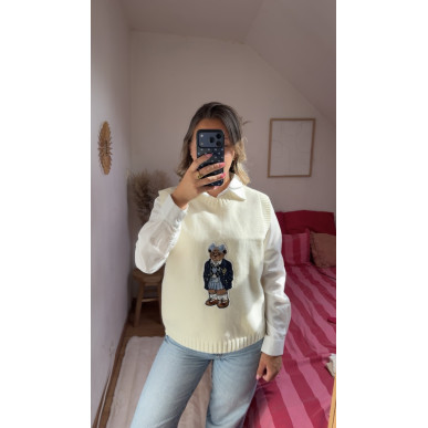 Pull sans manches Laurène