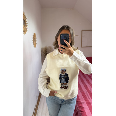Pull sans manches Laurène