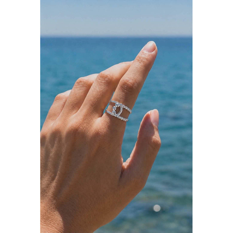 Bague Colyne argenté